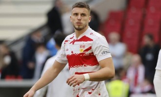 4-0,25岁德国悍将无敌双响炮，率队完胜沃尔夫斯堡，逼近德甲前二